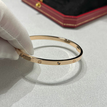 [LOXURA]LOVE BRACELET 3.65MM 6 DIAMONDS