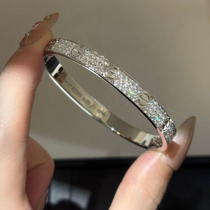 [LOXURA] LOVE BRACELET 6.1MM DIAMOND-PAVED