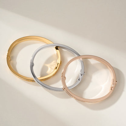 [LOXURA] LOVE BRACELET 6.1MM DIAMOND-PAVED