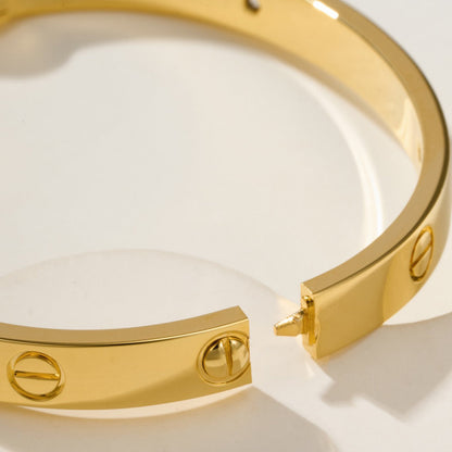 [LOXURA]LOVE BRACELET 6.1MM 4 DIAMONDS