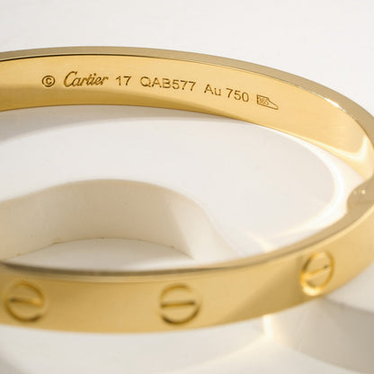 [LOXURA]LOVE BRACELET 6.1MM NO DIAMONDS