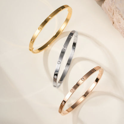 [LOXURA]LOVE BRACELET 3.65MM 6 DIAMONDS