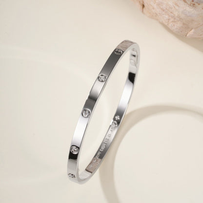 [LOXURA]LOVE BRACELET 3.65MM 6 DIAMONDS