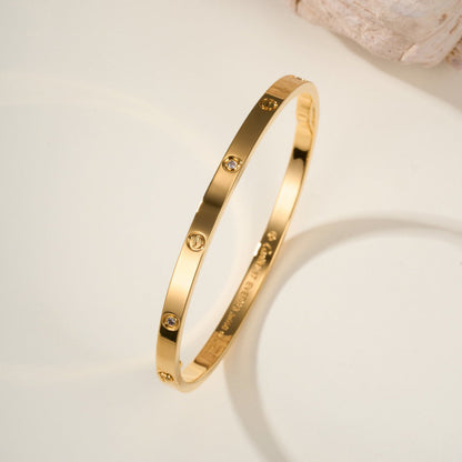 [LOXURA]LOVE BRACELET 3.65MM 6 DIAMONDS