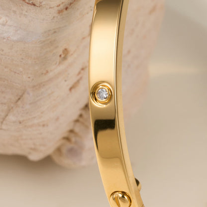 [LOXURA]LOVE BRACELET 3.65MM 6 DIAMONDS