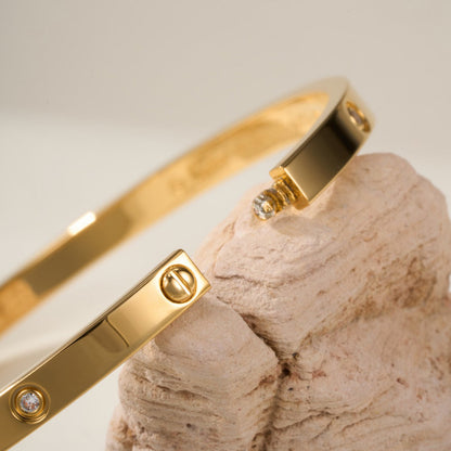 [LOXURA]LOVE BRACELET 3.65MM 6 DIAMONDS