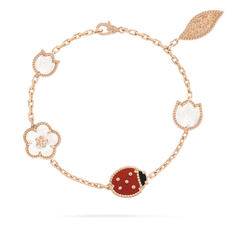 [LOXURA]LUCKY SPRING 5 MOTIF BRACELET