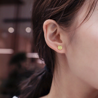 [LOXURA]LOVE EARRINGS 7.2MM