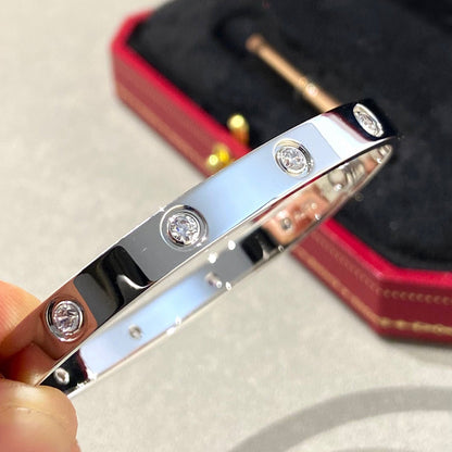 [LOXURA]LOVE BRACELET 6.1MM 10 DIAMONDS