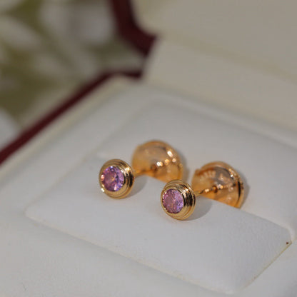 [LOXURA]DAMOUR PING DIAMOND EARRINGS