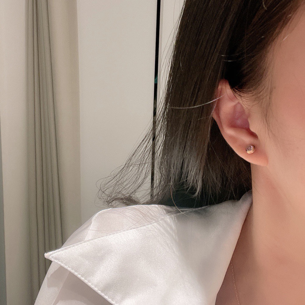 [LOXURA]DAMOUR PING DIAMOND EARRINGS