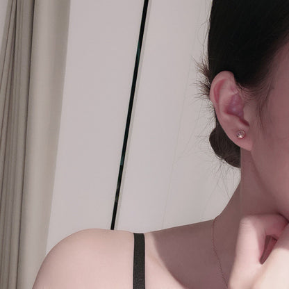 [LOXURA]DAMOUR PING DIAMOND EARRINGS