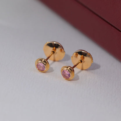 [LOXURA]DAMOUR PING DIAMOND EARRINGS