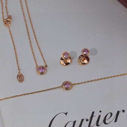 [LOXURA]DAMOUR PING DIAMOND EARRINGS