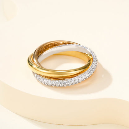 [LOXURA]TRINITY 2.5MM RING COLLECTION