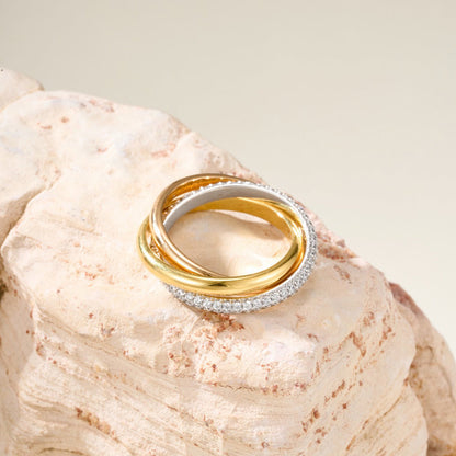 [LOXURA] TRINITY 3.2MM RING COLLECTION