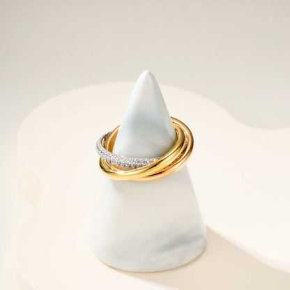 [LOXURA]TRINITY 2.5MM RING COLLECTION