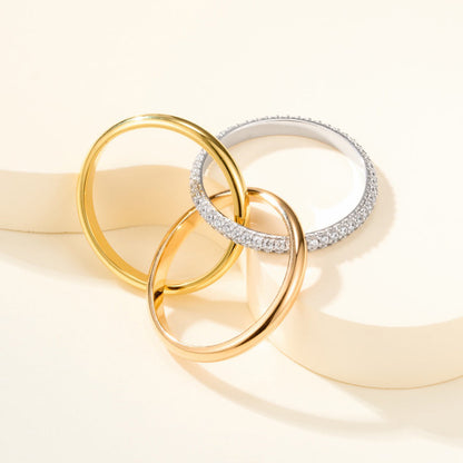 [LOXURA]TRINITY 2.5MM RING COLLECTION