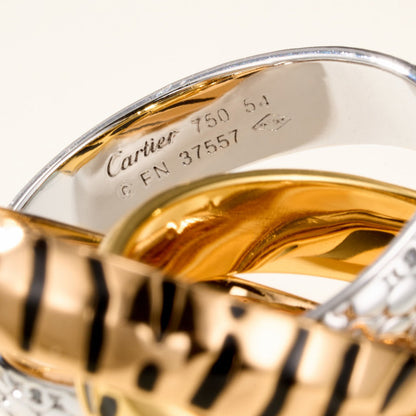 [LOXURA] TRINITY  RING LEOPARD PRINT