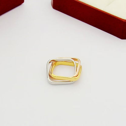 [LOXURA] TRINITY 3.5MM CUSHION RING COLLECTION