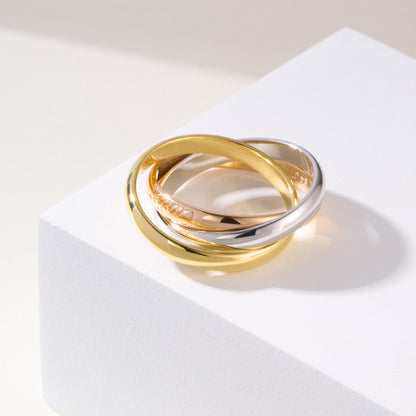 [LOXURA] TRINITY 3.2MM RING COLLECTION