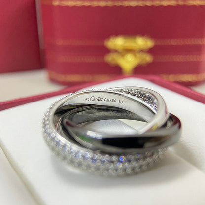 [LOXURA]TRINITY 3.2MM RING BLACK CERAMIC
