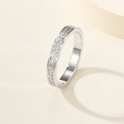[LOXURA]LOVE RING 2.65MM DIAMOND