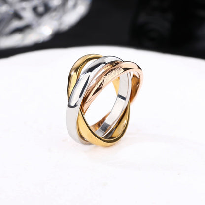 [LOXURA] TRINITY 3.2MM RING COLLECTION