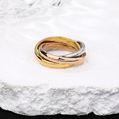 [LOXURA] TRINITY 3.2MM RING COLLECTION
