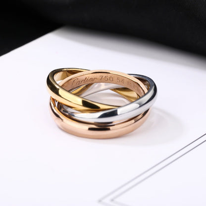 [LOXURA] TRINITY 3.2MM RING COLLECTION
