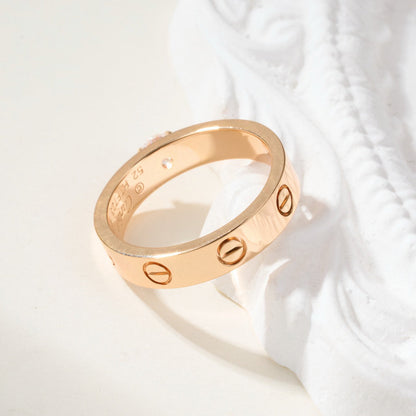 [LOXURA]LOVE RING 3.6MM 1 BIG DIAMOND