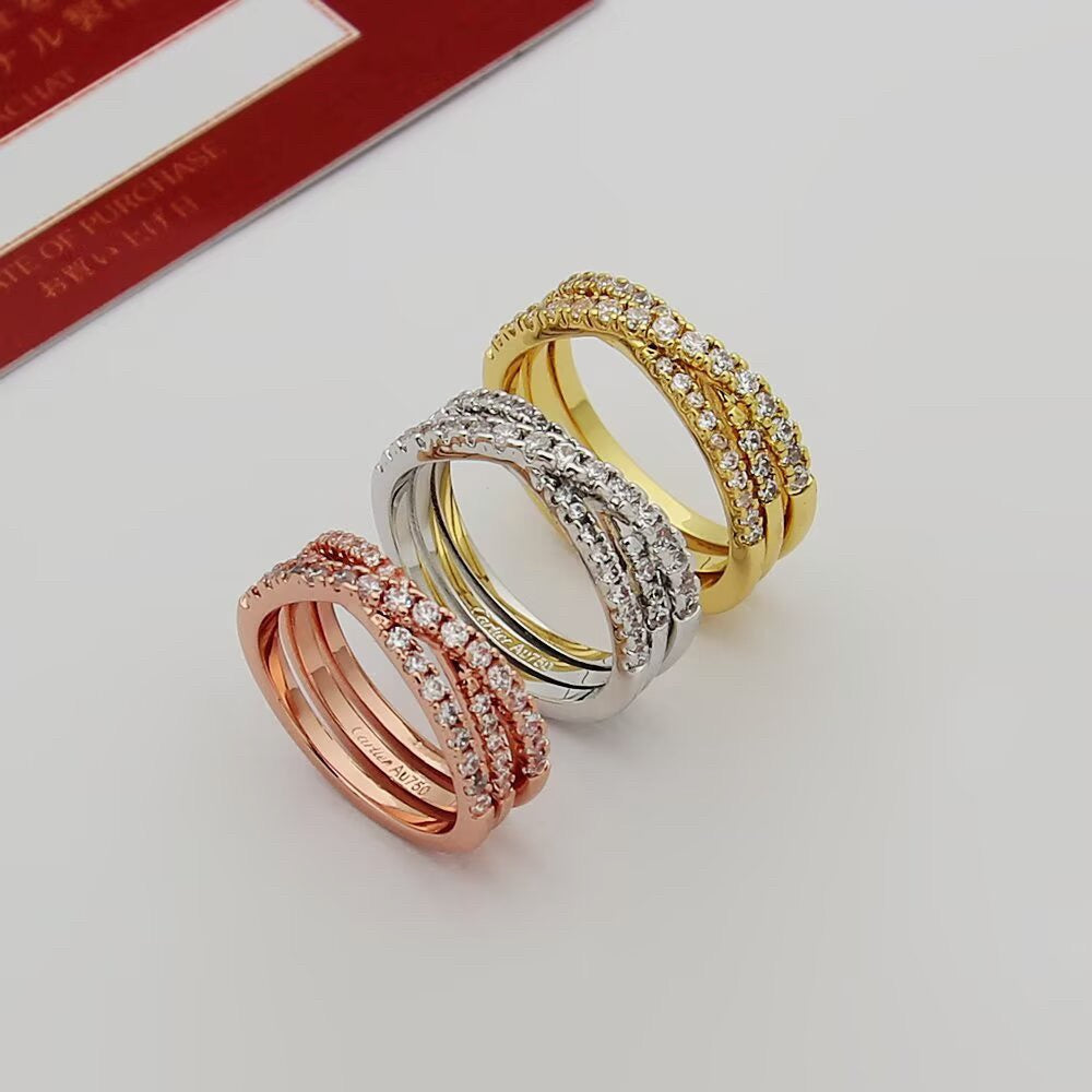 [LOXURA]ETINCELLE DIAMOND RING