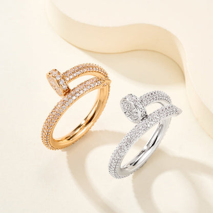 [LOXURA]JUSTE RING 2.6MM FULL DIAMOND