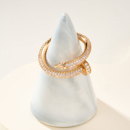 [LOXURA]JUSTE RING 2.6MM FULL DIAMOND