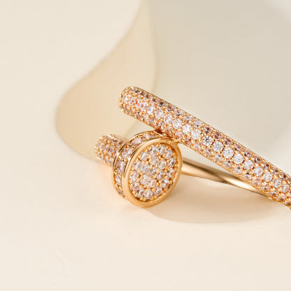 [LOXURA]JUSTE RING 2.6MM FULL DIAMOND