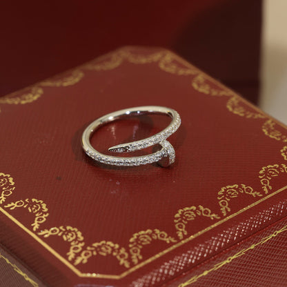 [LOXURA]JUSTE 1.8MM FULL DIAMOND RING
