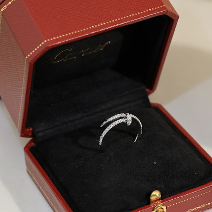 [LOXURA]JUSTE 1.8MM FULL DIAMOND RING
