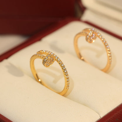 [LOXURA]JUSTE 1.8MM FULL DIAMOND RING