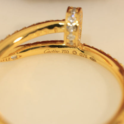 [LOXURA]JUSTE 1.8MM FULL DIAMOND RING