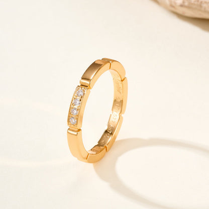 [LOXURA]MAILLON PANTHERE 4 DIAMOND RING