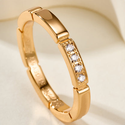 [LOXURA]MAILLON PANTHERE 4 DIAMOND RING