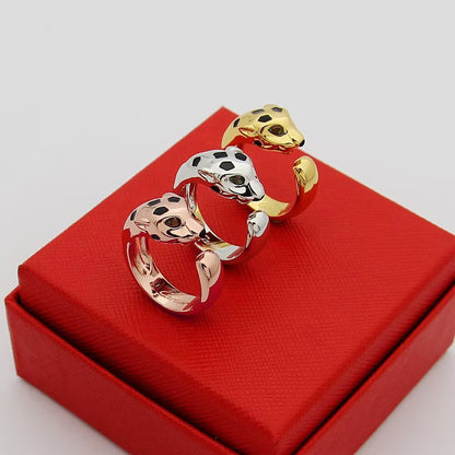 [LOXURA]PANTHERE SPOTTED MEDIUM RING