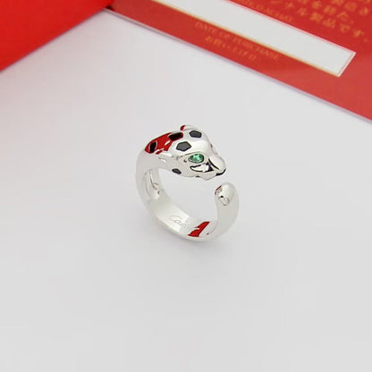 [LOXURA]PANTHERE SPOTTED MEDIUM RING