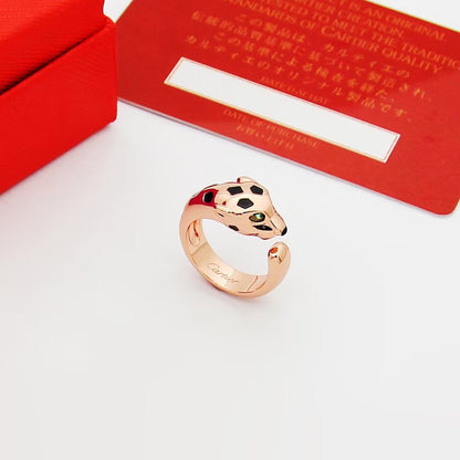 [LOXURA]PANTHERE SPOTTED MEDIUM RING
