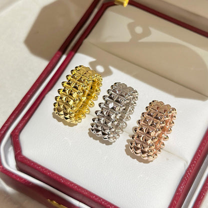 [LOXURA]CLASH 9.2MM DOUBLE ROW RING