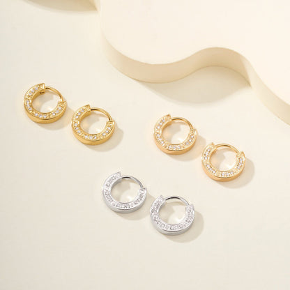 [LOXURA]LOVE DIAMOND EARRINGS