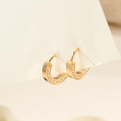 [LOXURA]LOVE DIAMOND EARRINGS