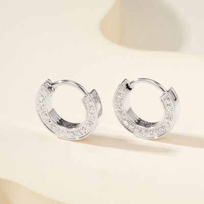 [LOXURA]LOVE DIAMOND EARRINGS