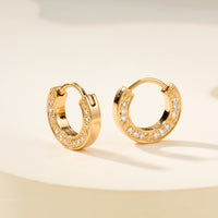 [LOXURA]LOVE DIAMOND EARRINGS