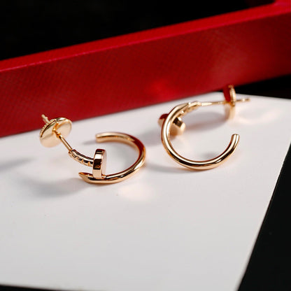 [LOXURA]JUSTE NO DIAMOND SMALL EARRINGS